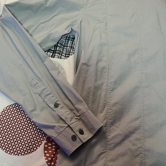 H&M Gray Button Down Shirt - Picture 4 of 7